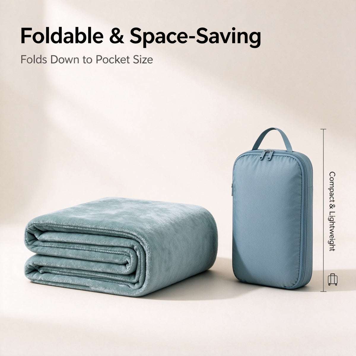 🛏✨ SWEEIM Portable Travel Blanket | Soft Lightweight Comfort for Flights, Trains & Road Trips | Foldable Space-Saving Design for Easy Carrying | Cozy Multi-Purpose Travel Companion | Ideal for Airplanes, Hotels, Cars & Outdoor Rest