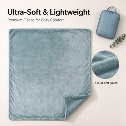 🛏✨ SWEEIM Portable Travel Blanket | Soft Lightweight Comfort for Flights, Trains & Road Trips | Foldable Space-Saving Design for Easy Carrying | Cozy Multi-Purpose Travel Companion | Ideal for Airplanes, Hotels, Cars & Outdoor Rest